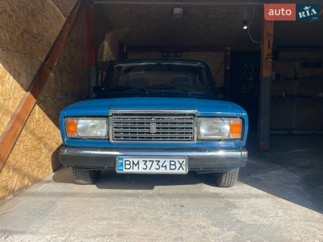 Синий ВАЗ 2107, объемом двигателя 1.5 л и пробегом 103 тыс. км за 2700 $, фото 1 на Automoto.ua
