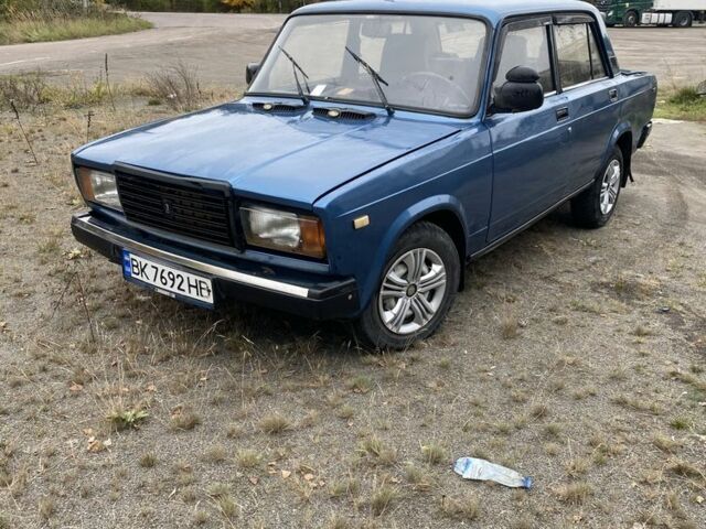 Синий ВАЗ 2107, объемом двигателя 1.5 л и пробегом 50 тыс. км за 850 $, фото 1 на Automoto.ua
