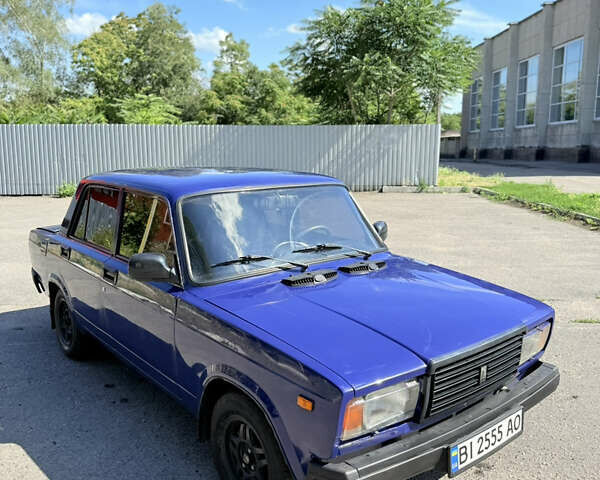 Синій ВАЗ 2107, об'ємом двигуна 1.5 л та пробігом 20 тис. км за 1700 $, фото 1 на Automoto.ua