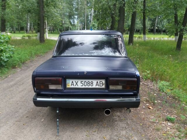 Синій ВАЗ 2107, об'ємом двигуна 1.5 л та пробігом 94 тис. км за 2000 $, фото 1 на Automoto.ua