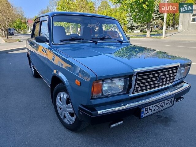 Синий ВАЗ 2107, объемом двигателя 1.5 л и пробегом 130 тыс. км за 1599 $, фото 1 на Automoto.ua