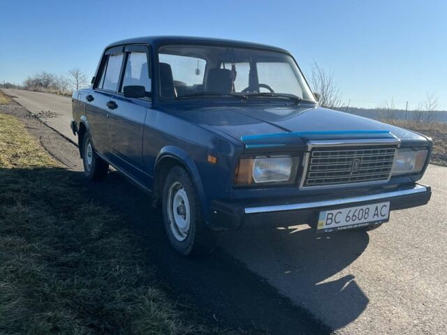 Синий ВАЗ 2107, объемом двигателя 1.5 л и пробегом 177 тыс. км за 1000 $, фото 1 на Automoto.ua