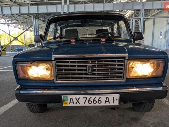 Синій ВАЗ 2107, об'ємом двигуна 1.5 л та пробігом 89 тис. км за 2000 $, фото 1 на Automoto.ua