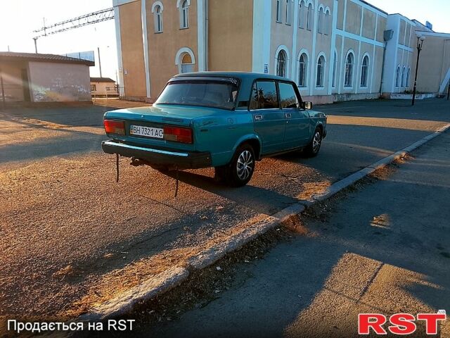 Синій ВАЗ 2107, об'ємом двигуна 1.3 л та пробігом 77 тис. км за 650 $, фото 1 на Automoto.ua