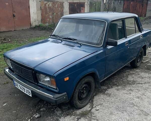 Синий ВАЗ 2107, объемом двигателя 1.5 л и пробегом 101 тыс. км за 1199 $, фото 1 на Automoto.ua