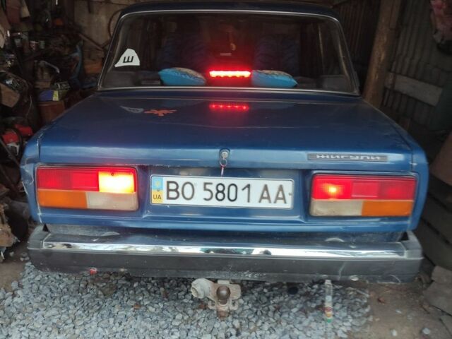 Синій ВАЗ 2107, об'ємом двигуна 1.5 л та пробігом 3 тис. км за 550 $, фото 1 на Automoto.ua