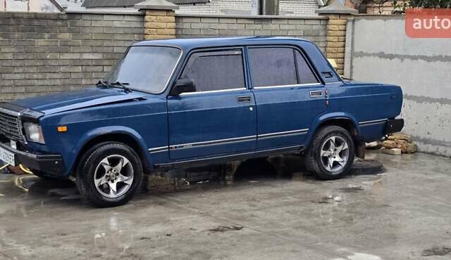 Синій ВАЗ 2107, об'ємом двигуна 1.5 л та пробігом 96 тис. км за 1500 $, фото 1 на Automoto.ua