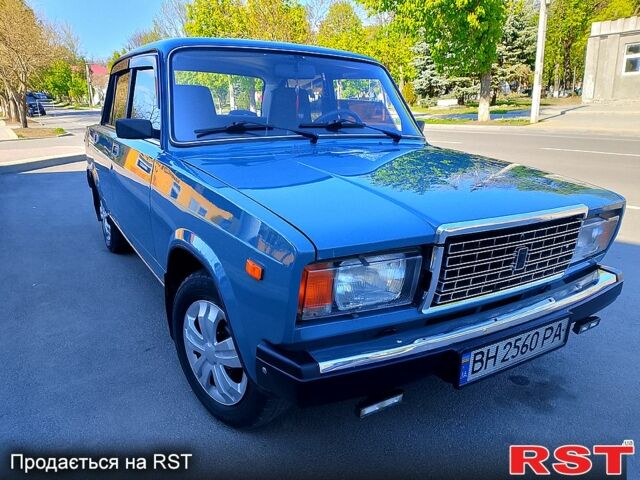 Синий ВАЗ 2107, объемом двигателя 1.5 л и пробегом 130 тыс. км за 1599 $, фото 1 на Automoto.ua