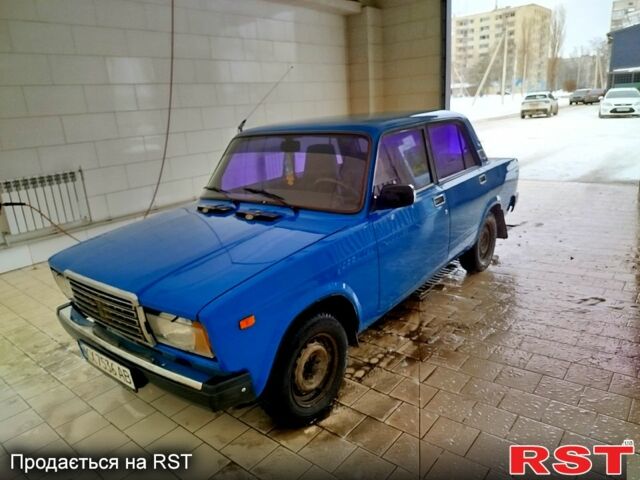 Синій ВАЗ 2107, об'ємом двигуна 1.5 л та пробігом 120 тис. км за 999 $, фото 1 на Automoto.ua