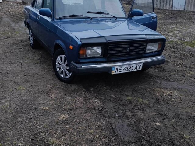 Синий ВАЗ 2107, объемом двигателя 1.5 л и пробегом 52 тыс. км за 790 $, фото 1 на Automoto.ua