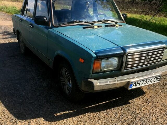 Синий ВАЗ 2107, объемом двигателя 1.5 л и пробегом 0 тыс. км за 1950 $, фото 1 на Automoto.ua
