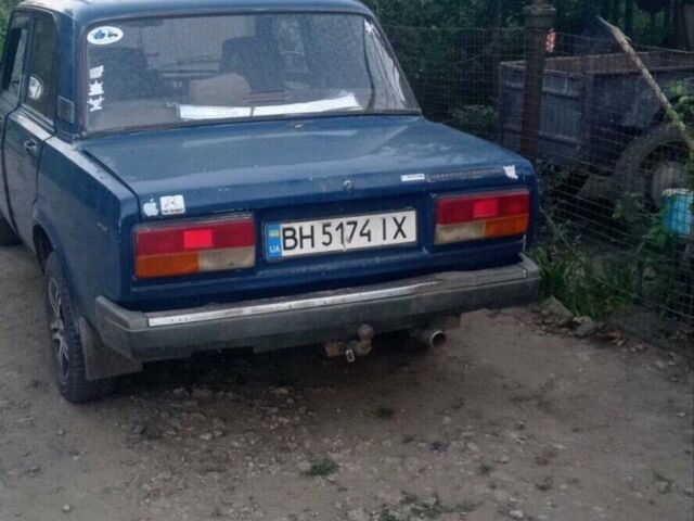 Синій ВАЗ 2107, об'ємом двигуна 1.45 л та пробігом 47 тис. км за 1500 $, фото 1 на Automoto.ua