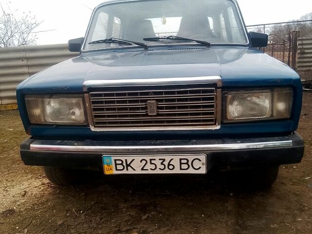 Синий ВАЗ 2107, объемом двигателя 1.5 л и пробегом 56 тыс. км за 300 $, фото 1 на Automoto.ua