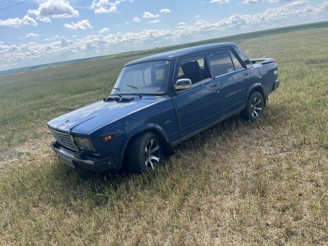 Синій ВАЗ 2107, об'ємом двигуна 1.3 л та пробігом 50 тис. км за 729 $, фото 1 на Automoto.ua