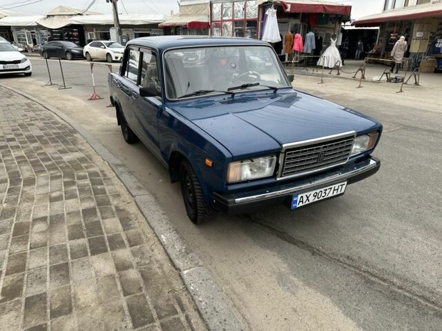 Синій ВАЗ 2107, об'ємом двигуна 1.5 л та пробігом 65 тис. км за 1700 $, фото 1 на Automoto.ua