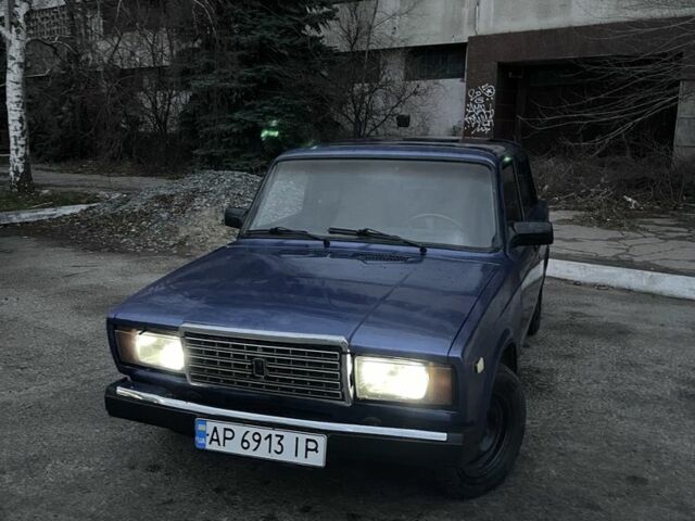 Синий ВАЗ 2107, объемом двигателя 1.5 л и пробегом 160 тыс. км за 947 $, фото 1 на Automoto.ua
