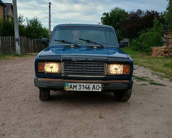 Синий ВАЗ 2107, объемом двигателя 0 л и пробегом 35 тыс. км за 800 $, фото 1 на Automoto.ua