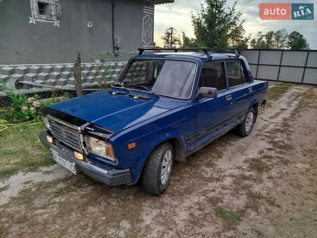 Синій ВАЗ 2107, об'ємом двигуна 1.4 л та пробігом 100 тис. км за 1000 $, фото 1 на Automoto.ua