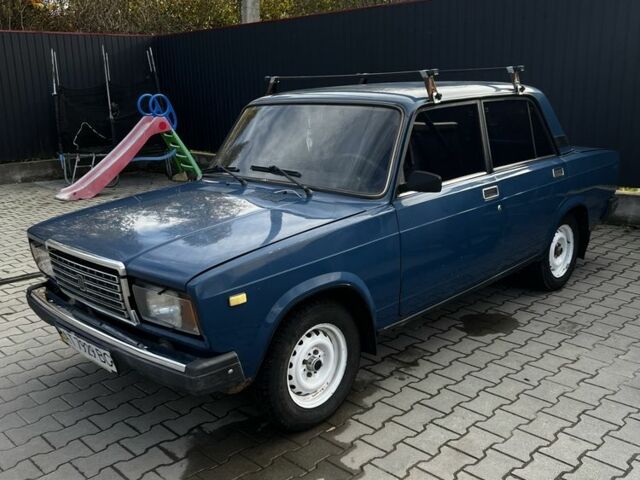 Синий ВАЗ 2107, объемом двигателя 1.5 л и пробегом 40 тыс. км за 1309 $, фото 1 на Automoto.ua