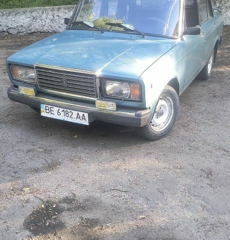 Синий ВАЗ 2107, объемом двигателя 0 л и пробегом 70 тыс. км за 1499 $, фото 1 на Automoto.ua