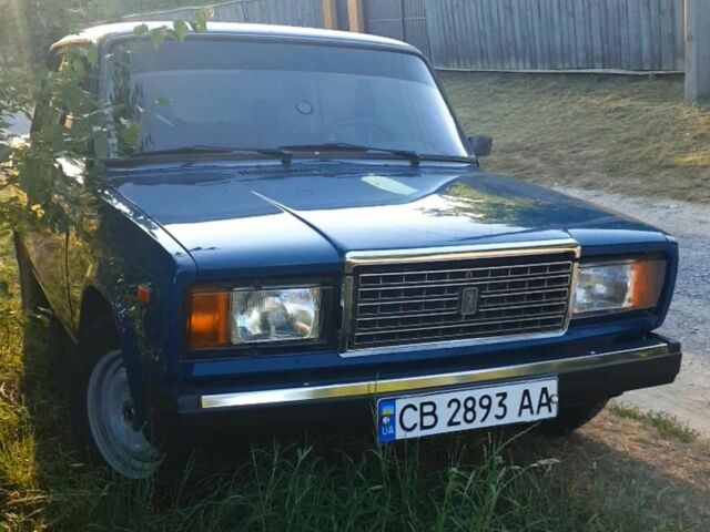 Синій ВАЗ 2107, об'ємом двигуна 6 л та пробігом 31 тис. км за 1620 $, фото 1 на Automoto.ua