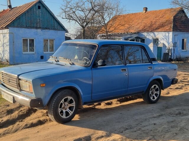 Синий ВАЗ 2107, объемом двигателя 0 л и пробегом 12 тыс. км за 850 $, фото 1 на Automoto.ua