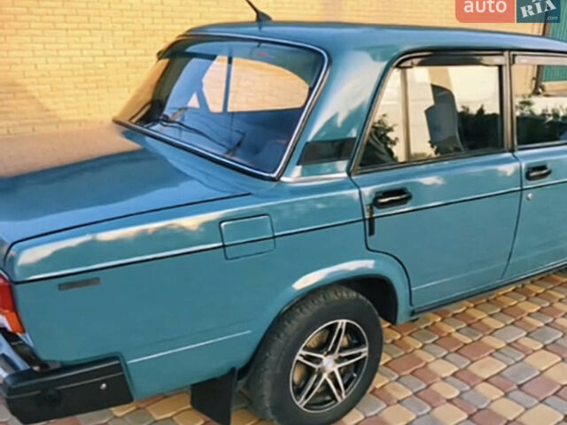 Синий ВАЗ 2107, объемом двигателя 1.5 л и пробегом 80 тыс. км за 1850 $, фото 1 на Automoto.ua