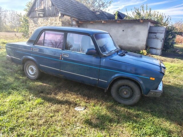 Синій ВАЗ 2107, об'ємом двигуна 1.5 л та пробігом 650 тис. км за 501 $, фото 1 на Automoto.ua