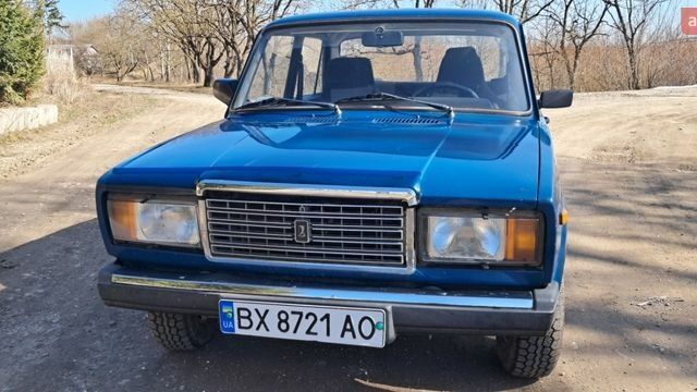 Синій ВАЗ 2107, об'ємом двигуна 1.5 л та пробігом 89 тис. км за 1150 $, фото 1 на Automoto.ua