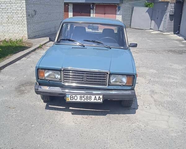 Синій ВАЗ 2107, об'ємом двигуна 1.5 л та пробігом 107 тис. км за 1600 $, фото 1 на Automoto.ua