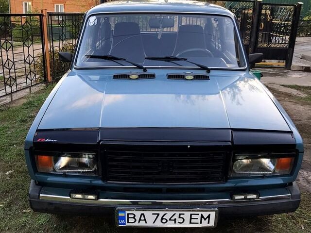 Синий ВАЗ 2107, объемом двигателя 1.5 л и пробегом 95 тыс. км за 1550 $, фото 1 на Automoto.ua