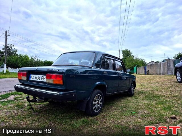 Синий ВАЗ 2107, объемом двигателя 1.5 л и пробегом 40 тыс. км за 1400 $, фото 1 на Automoto.ua