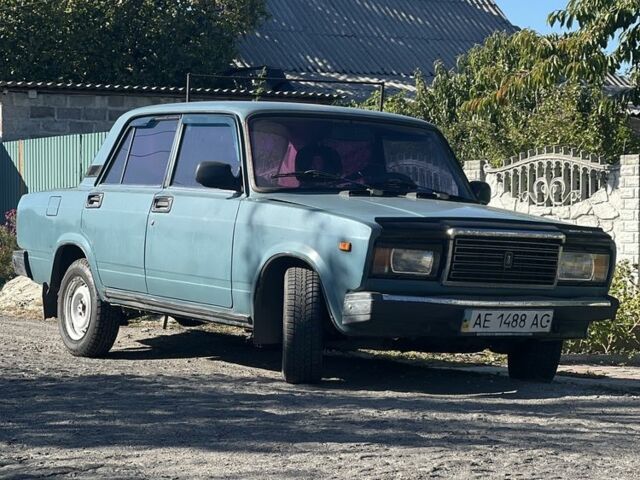Синий ВАЗ 2107, объемом двигателя 1.5 л и пробегом 44 тыс. км за 1600 $, фото 1 на Automoto.ua