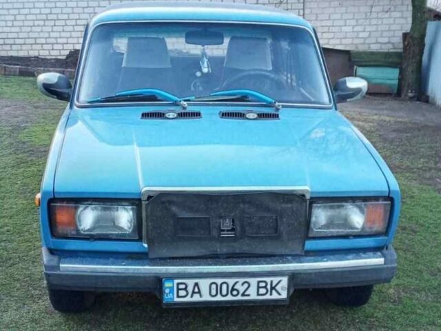 Синій ВАЗ 2107, об'ємом двигуна 1.5 л та пробігом 150 тис. км за 57 $, фото 1 на Automoto.ua