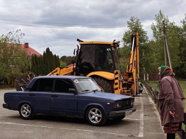 Синий ВАЗ 2107, объемом двигателя 1.6 л и пробегом 214 тыс. км за 266 $, фото 1 на Automoto.ua