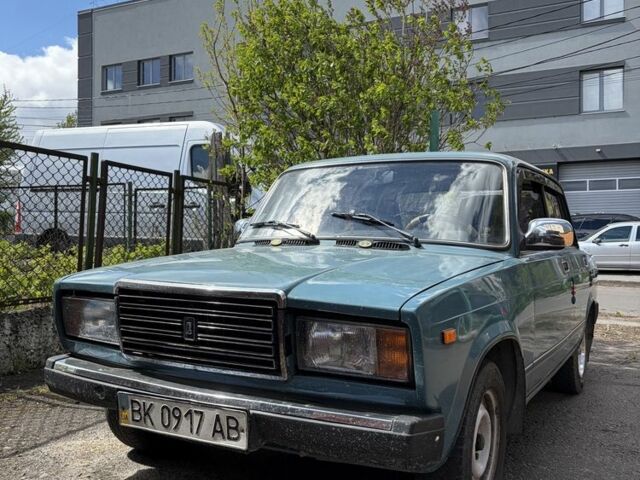 Синий ВАЗ 2107, объемом двигателя 1.5 л и пробегом 100 тыс. км за 916 $, фото 1 на Automoto.ua