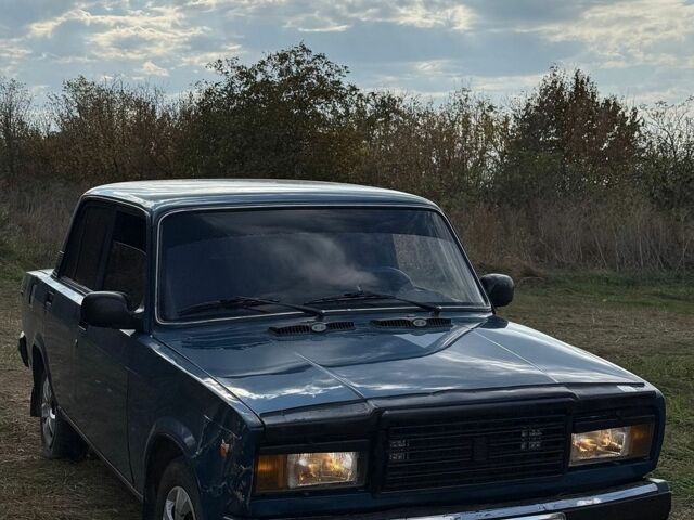 Синій ВАЗ 2107, об'ємом двигуна 1.5 л та пробігом 40 тис. км за 1100 $, фото 1 на Automoto.ua