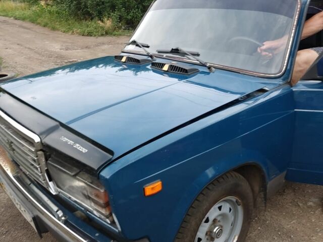 Синій ВАЗ 2107, об'ємом двигуна 1.5 л та пробігом 100 тис. км за 1500 $, фото 1 на Automoto.ua