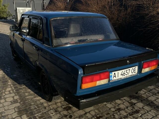 Синій ВАЗ 2107, об'ємом двигуна 1.5 л та пробігом 74 тис. км за 367 $, фото 1 на Automoto.ua