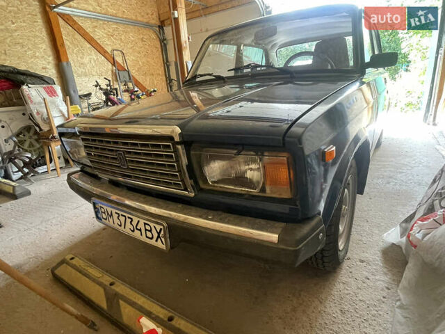 Синий ВАЗ 2107, объемом двигателя 1.5 л и пробегом 103 тыс. км за 2100 $, фото 1 на Automoto.ua