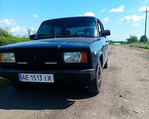 Синий ВАЗ 2107, объемом двигателя 1.5 л и пробегом 100 тыс. км за 940 $, фото 1 на Automoto.ua