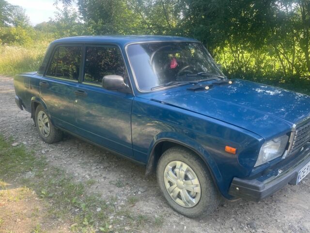Синій ВАЗ 2107, об'ємом двигуна 1.5 л та пробігом 100 тис. км за 850 $, фото 1 на Automoto.ua