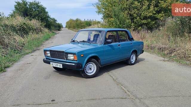 Синий ВАЗ 2107, объемом двигателя 1.45 л и пробегом 61 тыс. км за 1950 $, фото 1 на Automoto.ua