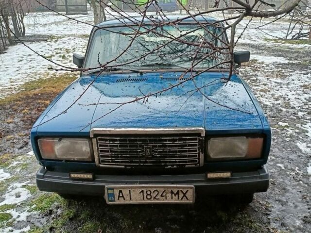 Синій ВАЗ 2107, об'ємом двигуна 1.5 л та пробігом 240 тис. км за 442 $, фото 1 на Automoto.ua
