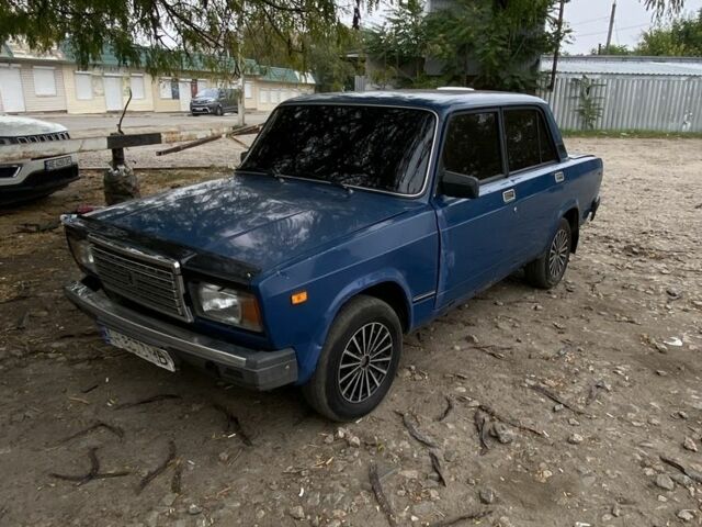Синий ВАЗ 2107, объемом двигателя 1.5 л и пробегом 90 тыс. км за 433 $, фото 1 на Automoto.ua