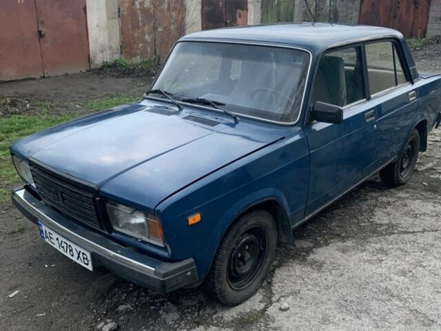 Синий ВАЗ 2107, объемом двигателя 1.5 л и пробегом 101 тыс. км за 1000 $, фото 1 на Automoto.ua