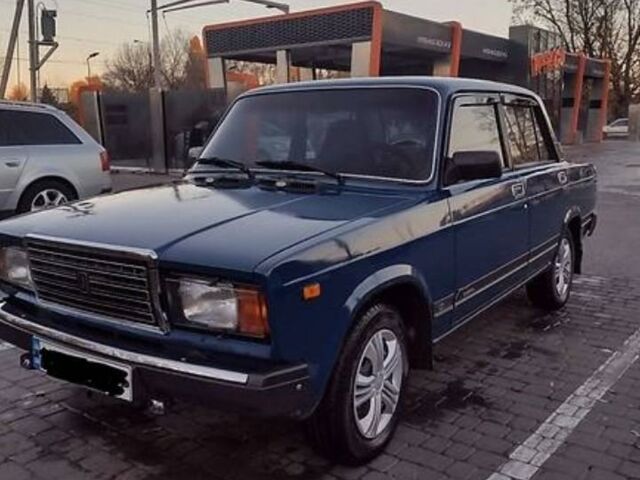 Синій ВАЗ 2107, об'ємом двигуна 1.5 л та пробігом 70 тис. км за 1500 $, фото 1 на Automoto.ua