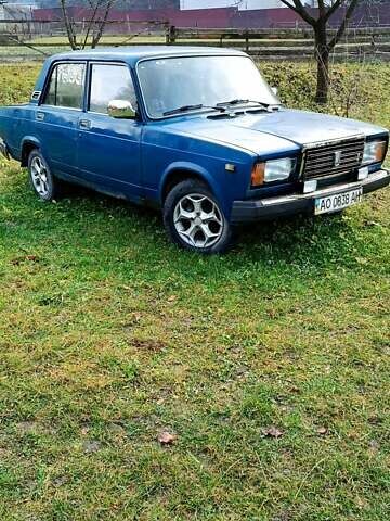 Синий ВАЗ 2107, объемом двигателя 0 л и пробегом 110 тыс. км за 550 $, фото 1 на Automoto.ua