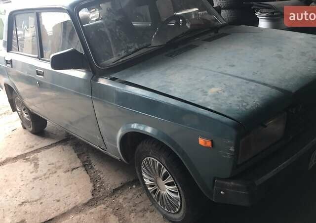 Синий ВАЗ 2107, объемом двигателя 1.45 л и пробегом 280 тыс. км за 904 $, фото 1 на Automoto.ua