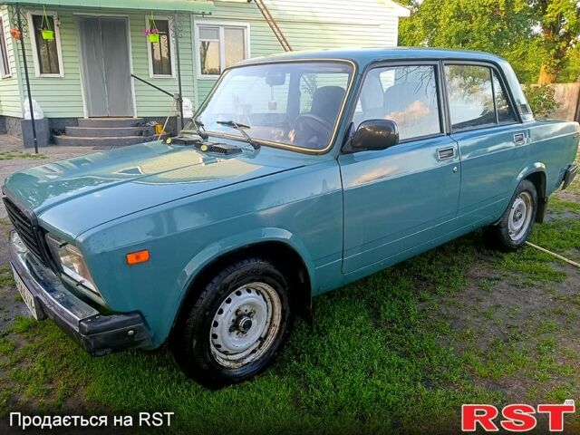 Синий ВАЗ 2107, объемом двигателя 1.5 л и пробегом 148 тыс. км за 1750 $, фото 1 на Automoto.ua